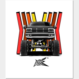 FORD f250 obs black Posters and Art